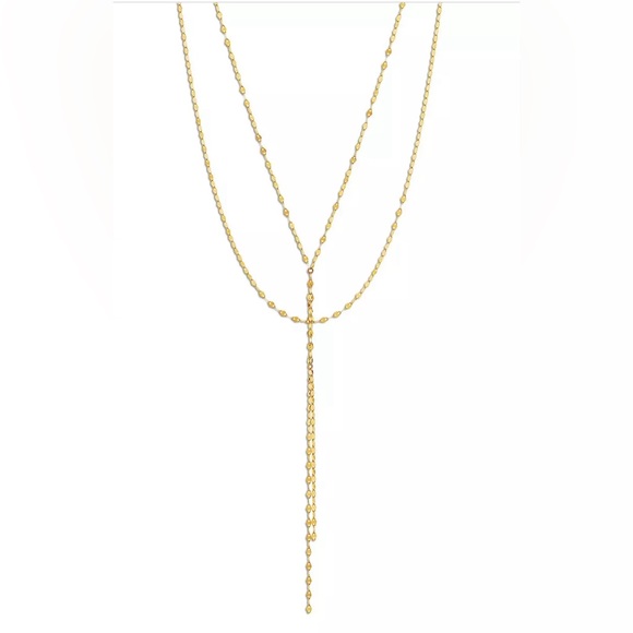 Lana jewelry Jewelry - LANA Blake 14K Yellow Gold Lariat Necklace
